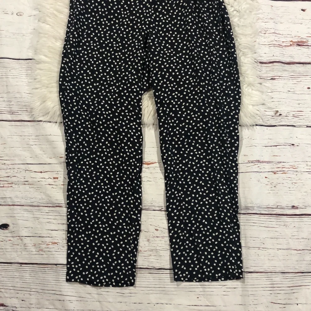 Tailored Rebecca Taylor Pearl Dot Jacquard Faux Wrap Silk Blend Jumpsuit